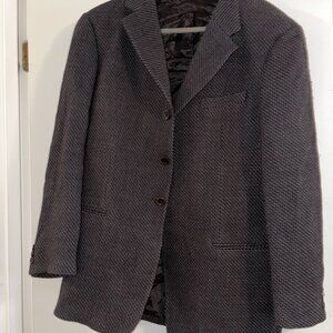 Men's Italian Armani tweed coat